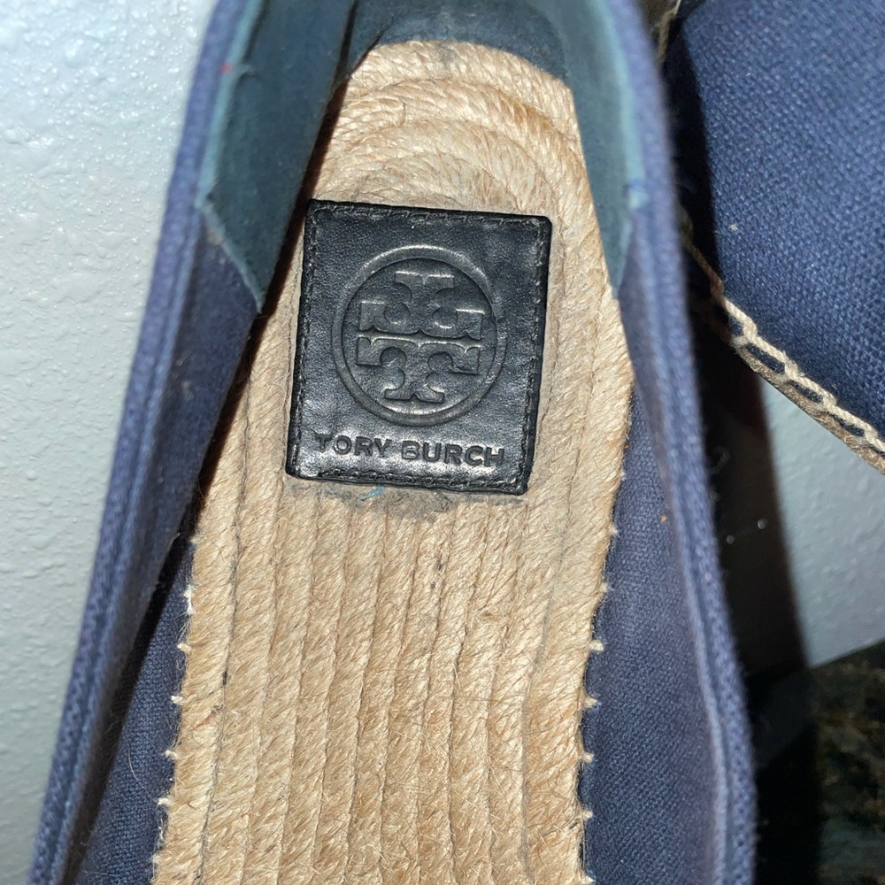 Navy Tory Burch Espadrilles - image 8